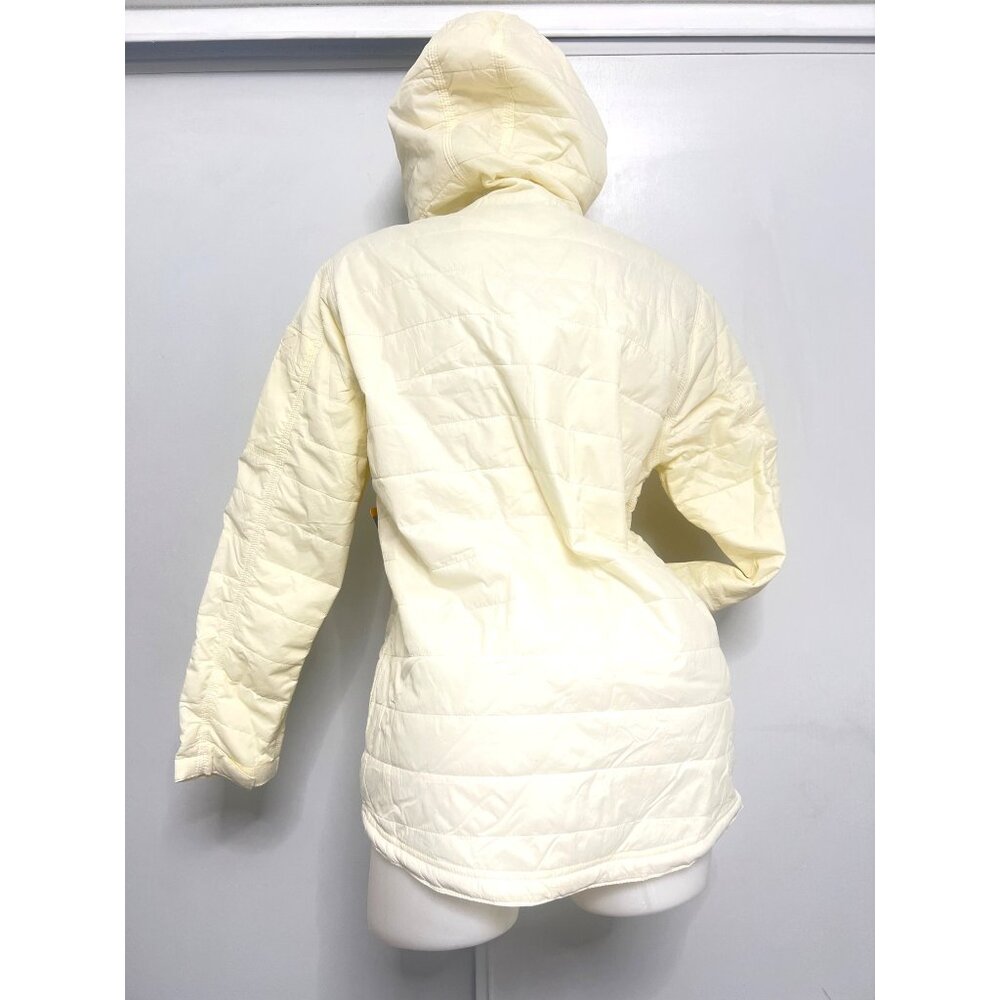 Eddie Bauer Beige Jacket Women's Matterhorn Workwear Hooded lightweight Size M - Picture 2 of 8
